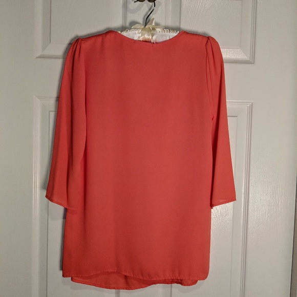 Everly pink blouse size S - Picture 4 of 5